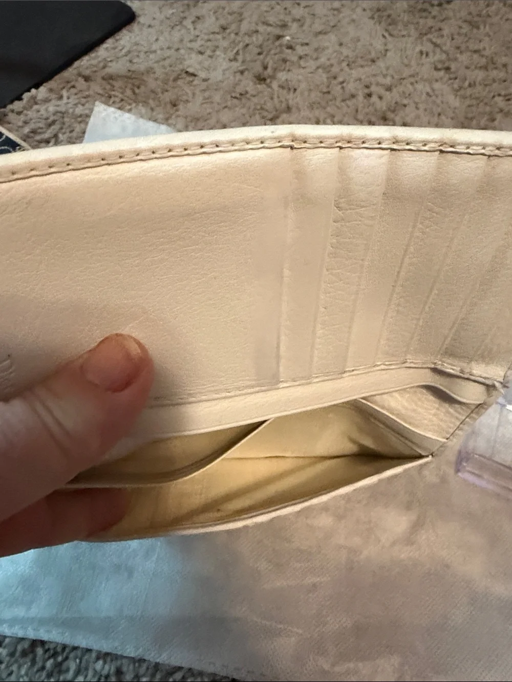 Dior Quilted Cannage Flap Wallet